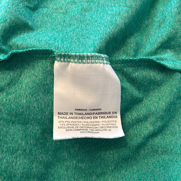 Nike Golf Polo 2XL Men's Green Standard Fit Dri Fit Short Sleeve Athletic‎ Shirt - Picture 4 of 10